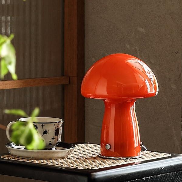 Christmas Mushroom Table Lamp