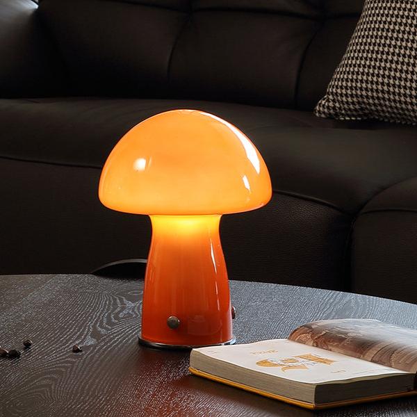 Christmas Mushroom Table Lamp