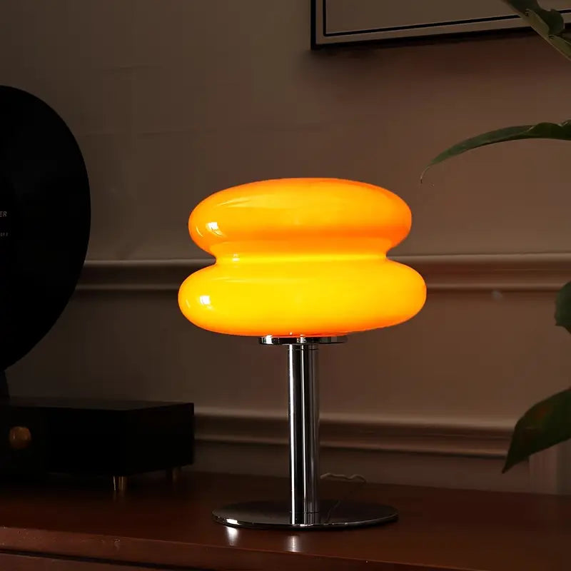 Wavy Glass Mushroom Lamp