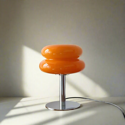 Wavy Glass Mushroom Lamp