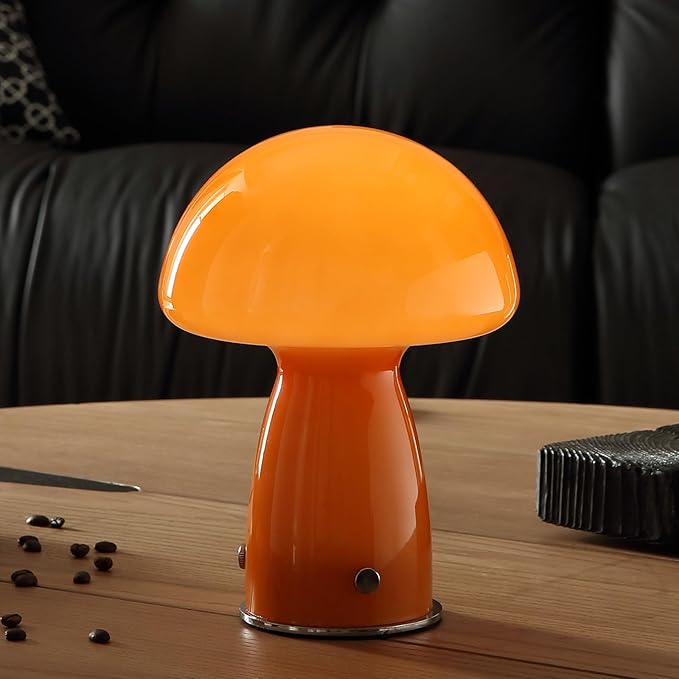 Christmas Mushroom Table Lamp